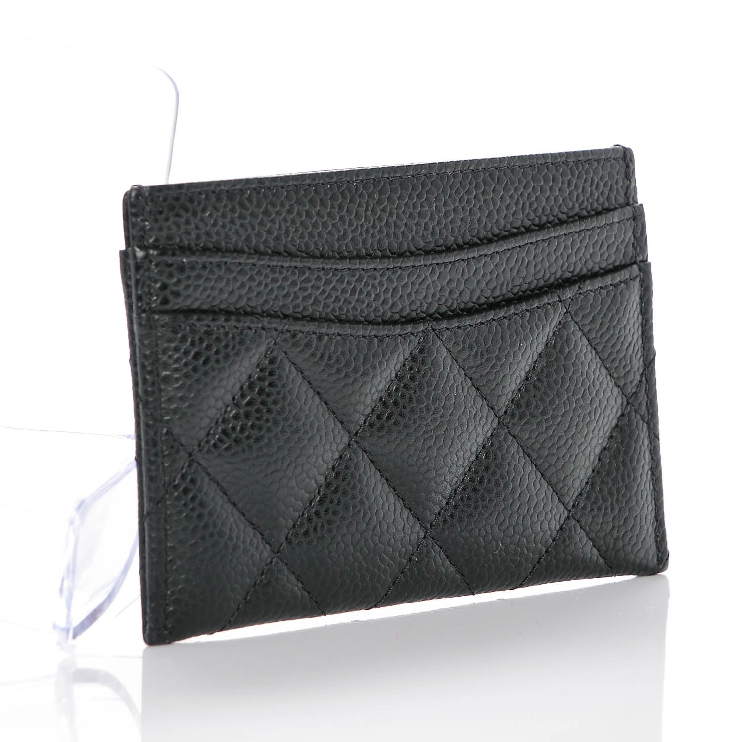 Chanel Caviar Quilted Card Holder Black 3 of 7