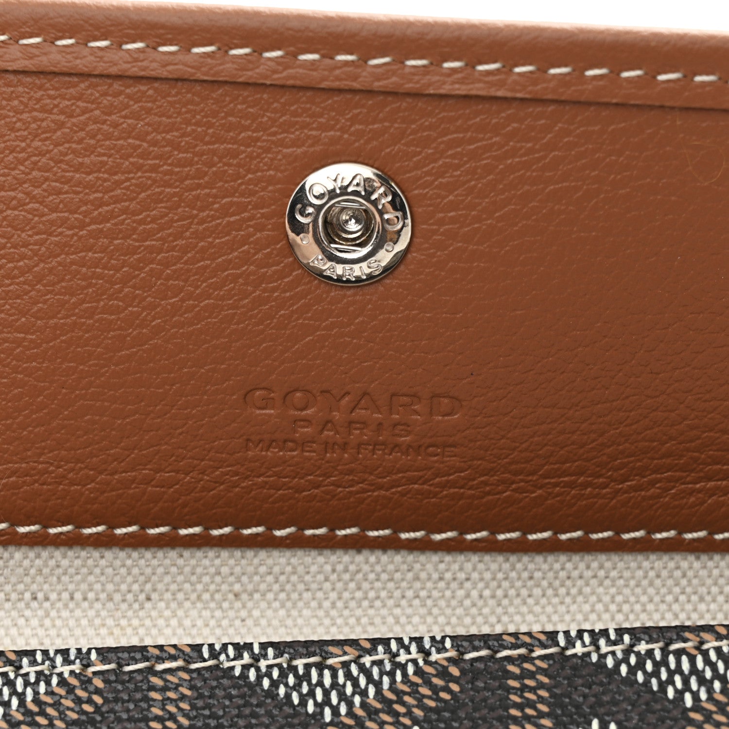 Goyard Goyardine Saint Louis PM Black Gold 8 of 12