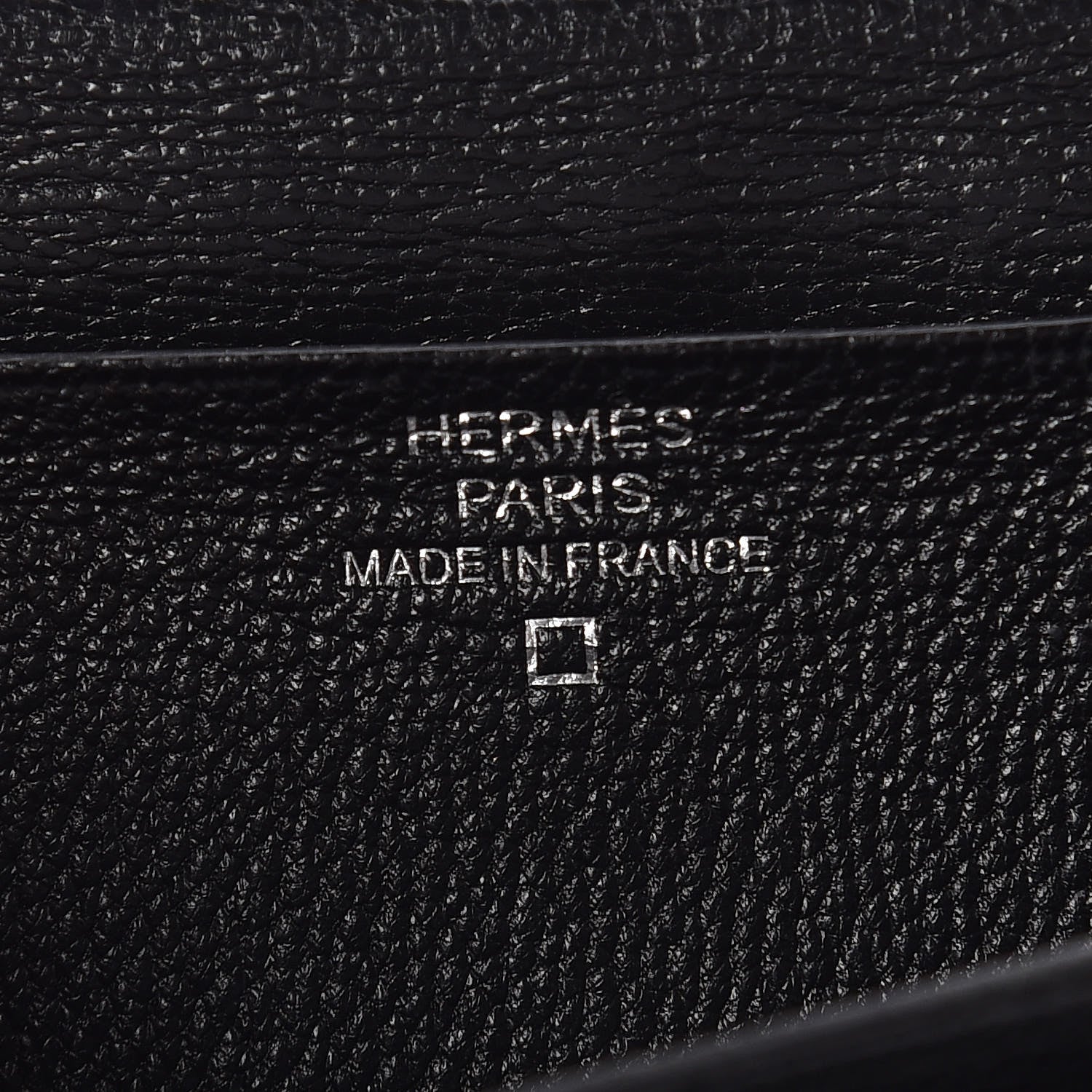 Hermes Matte Alligator Bearn Wallet Black 6 of 10