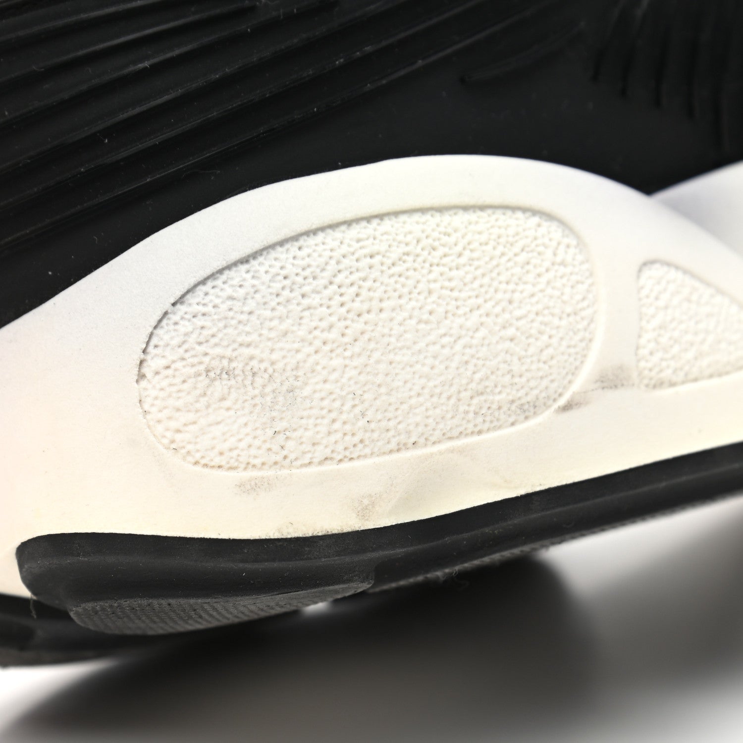 Christian Dior Perforated Lambskin Embellished Dior Fusion Sneakers 40 Black 7 of 8