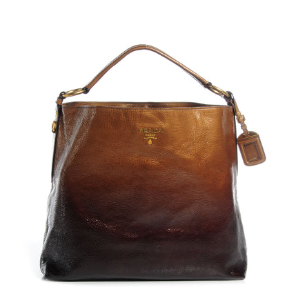 Prada Vernice Sfumata Bag Blond Mordore 1 of 12