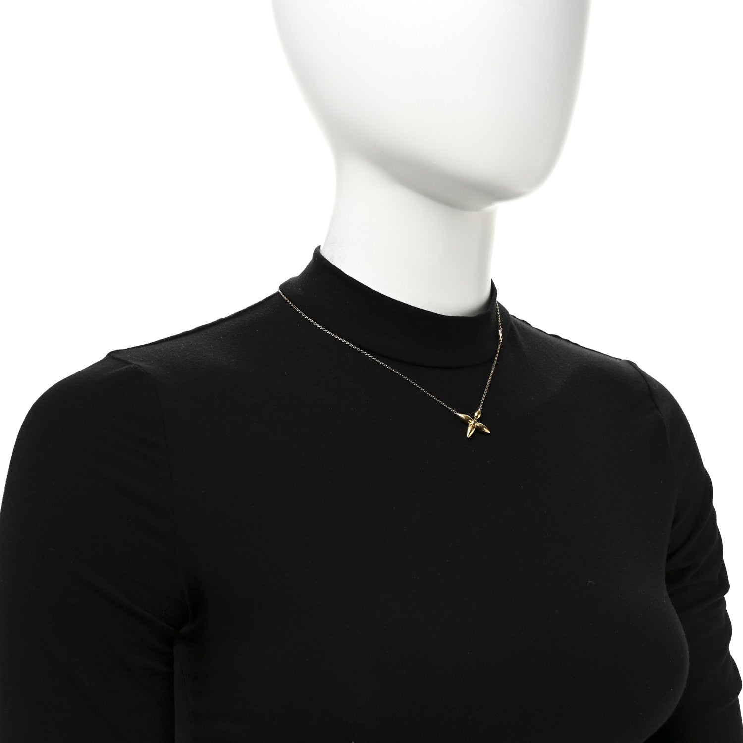 Louis Vuitton Metal Louisette Necklace Gold 1785808 – FASHIONPHILE