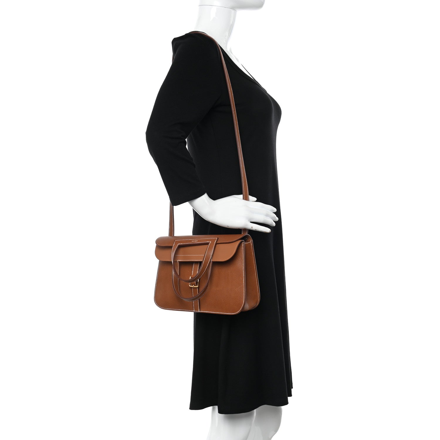 Hermes Barenia Faubourg Halzan 25 Fauve 2 of 10