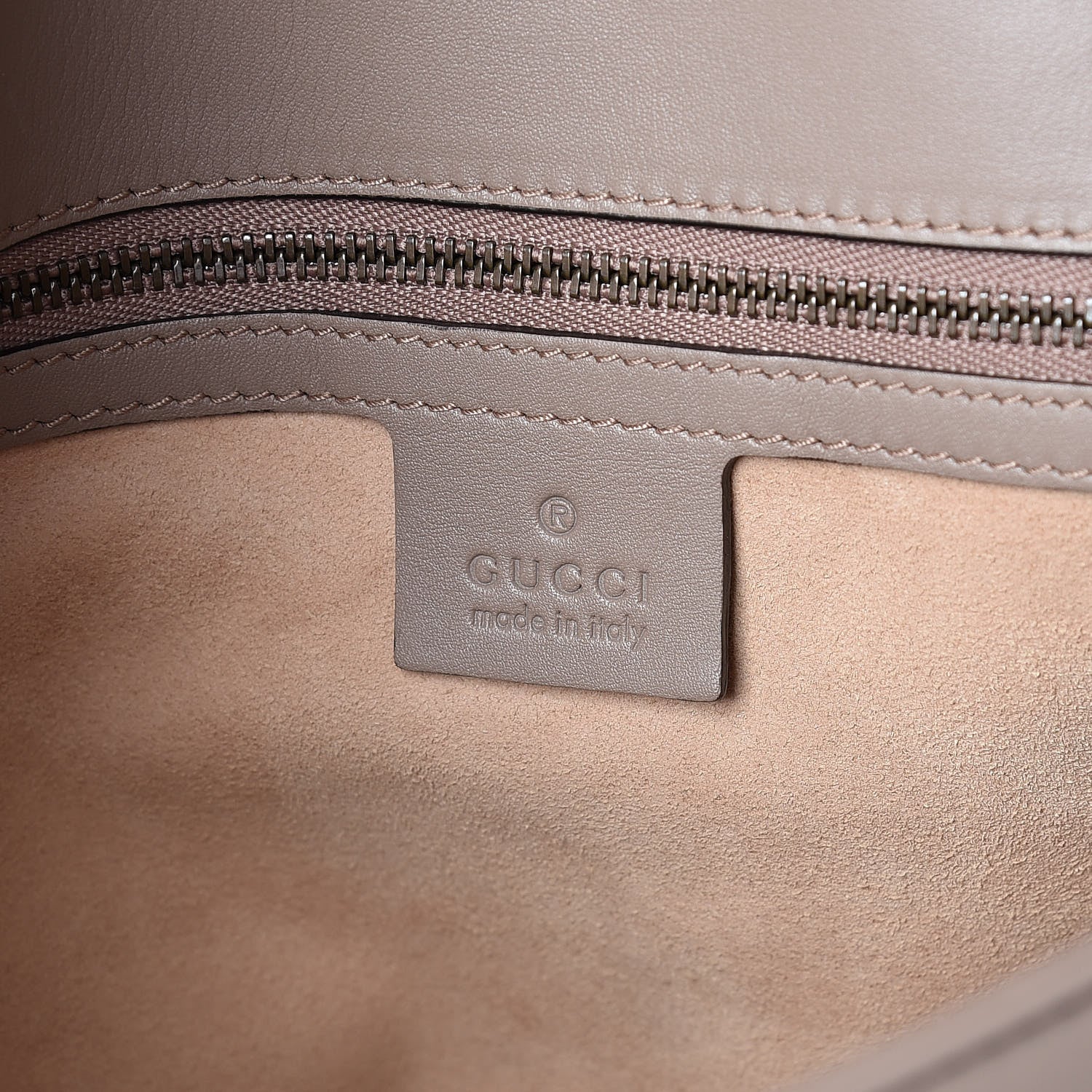 Gucci Calfskin Matelasse Medium GG Marmont Shoulder Bag Porcelain Rose 5 of 8