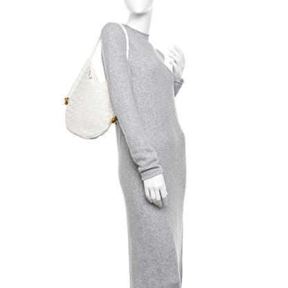 Bottega Veneta Nappa Intrecciato Small Solstice Hobo White 3 of 12