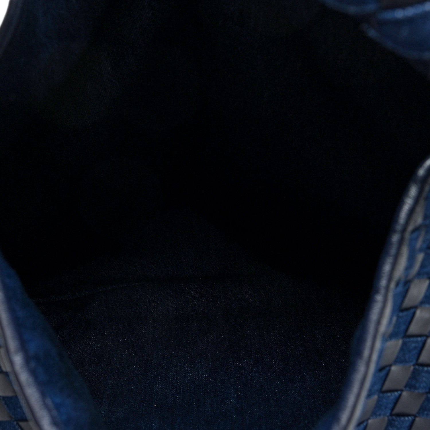 Bottega Veneta Denim Nappa Intrecciato Large Hop Abyss Indigo 5 of 9