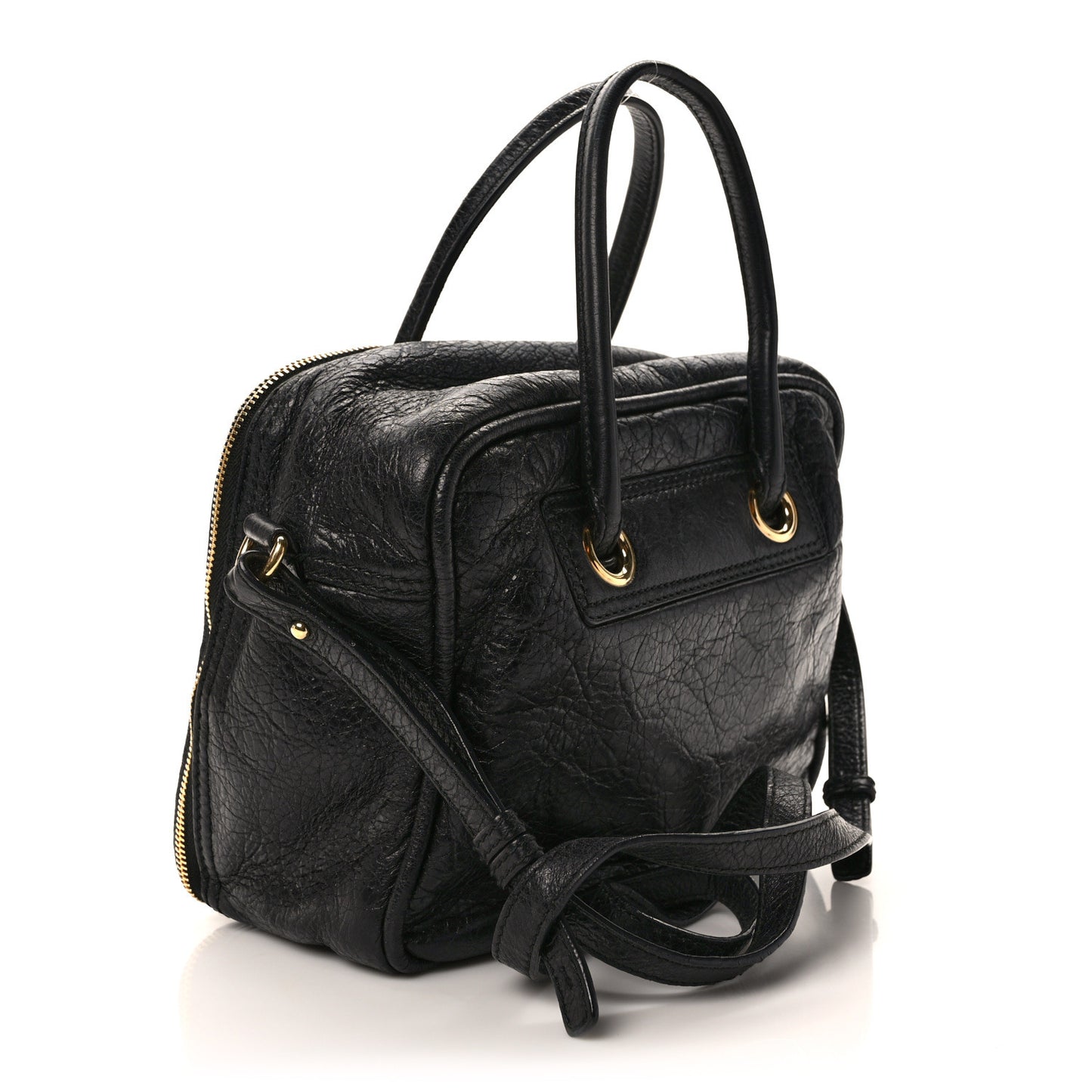 Agneau S Blanket Square Tote Black