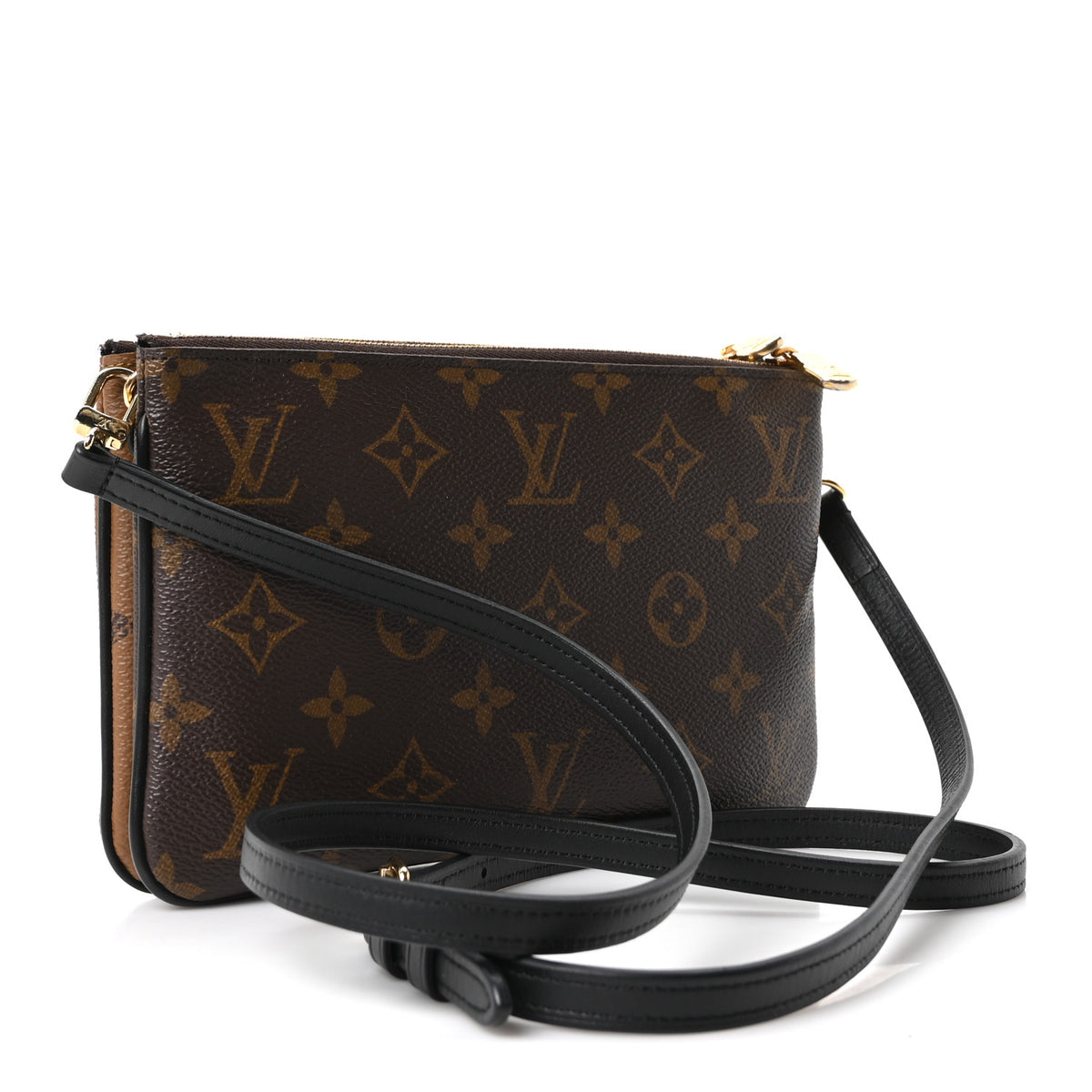 Louis Vuitton Reverse Monogram Giant Double Zip Pochette 3 of 9