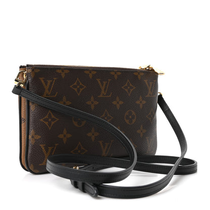 Louis Vuitton Reverse Monogram Giant Double Zip Pochette 3 of 9