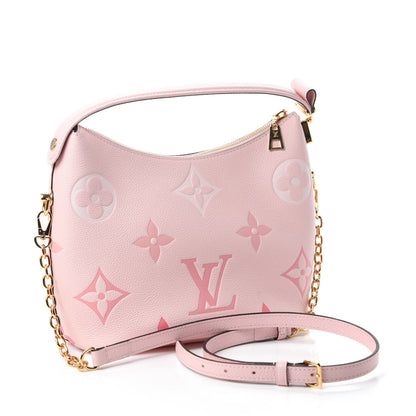 Louis Vuitton Empreinte Monogram Giant By The Pool Marshmallow Hobo PM Bouton De Rose 3 of 11