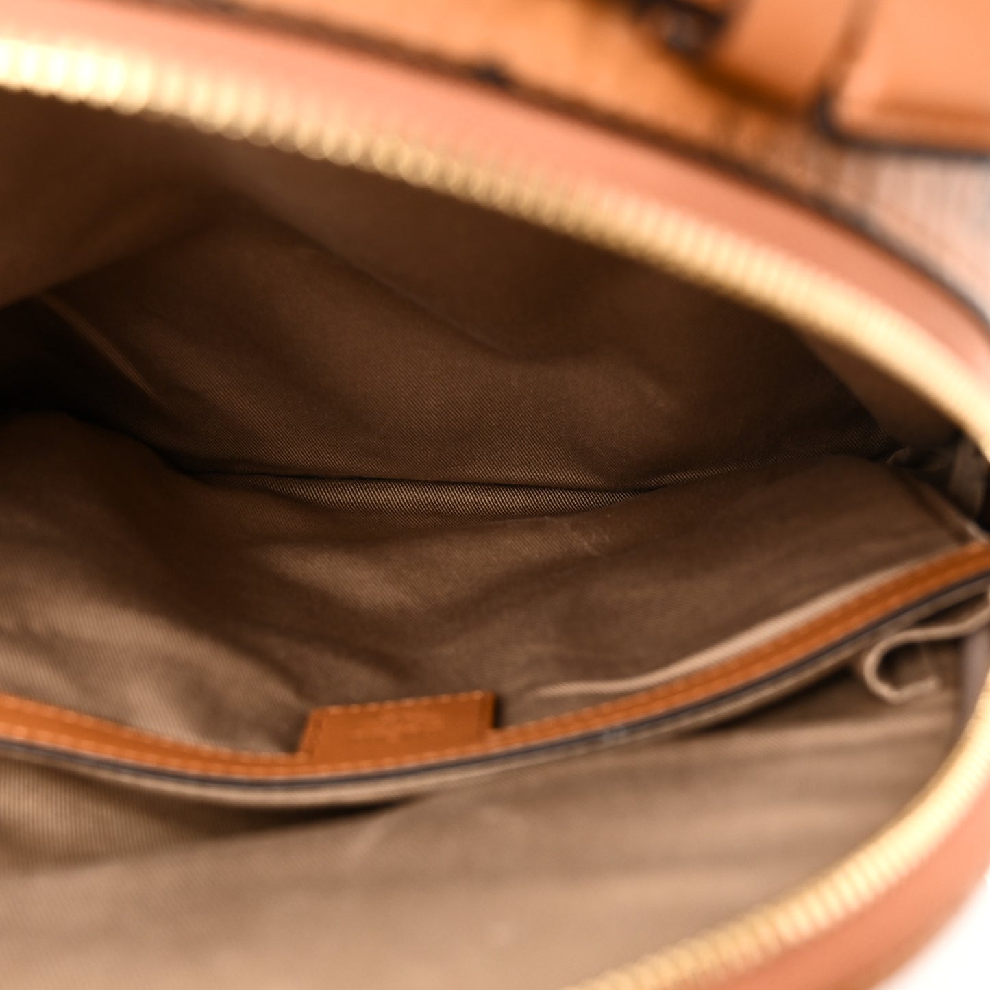 Visetos Mens Medium Stark Backpack Cognac