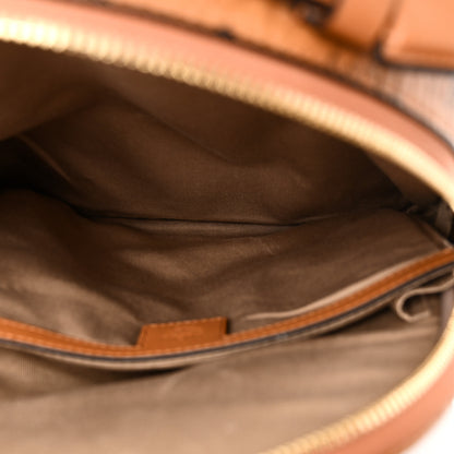 MCM Visetos Mens Medium Stark Backpack Cognac 5 of 9
