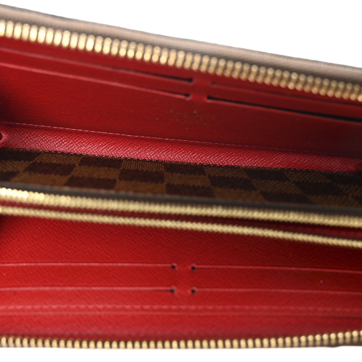 Louis Vuitton Damier Ebene Patches Clemence Wallet 5 of 11