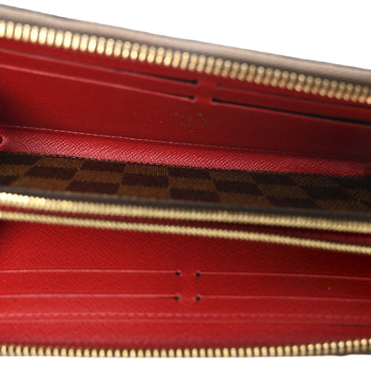 Louis Vuitton Damier Ebene Patches Clemence Wallet 5 of 11