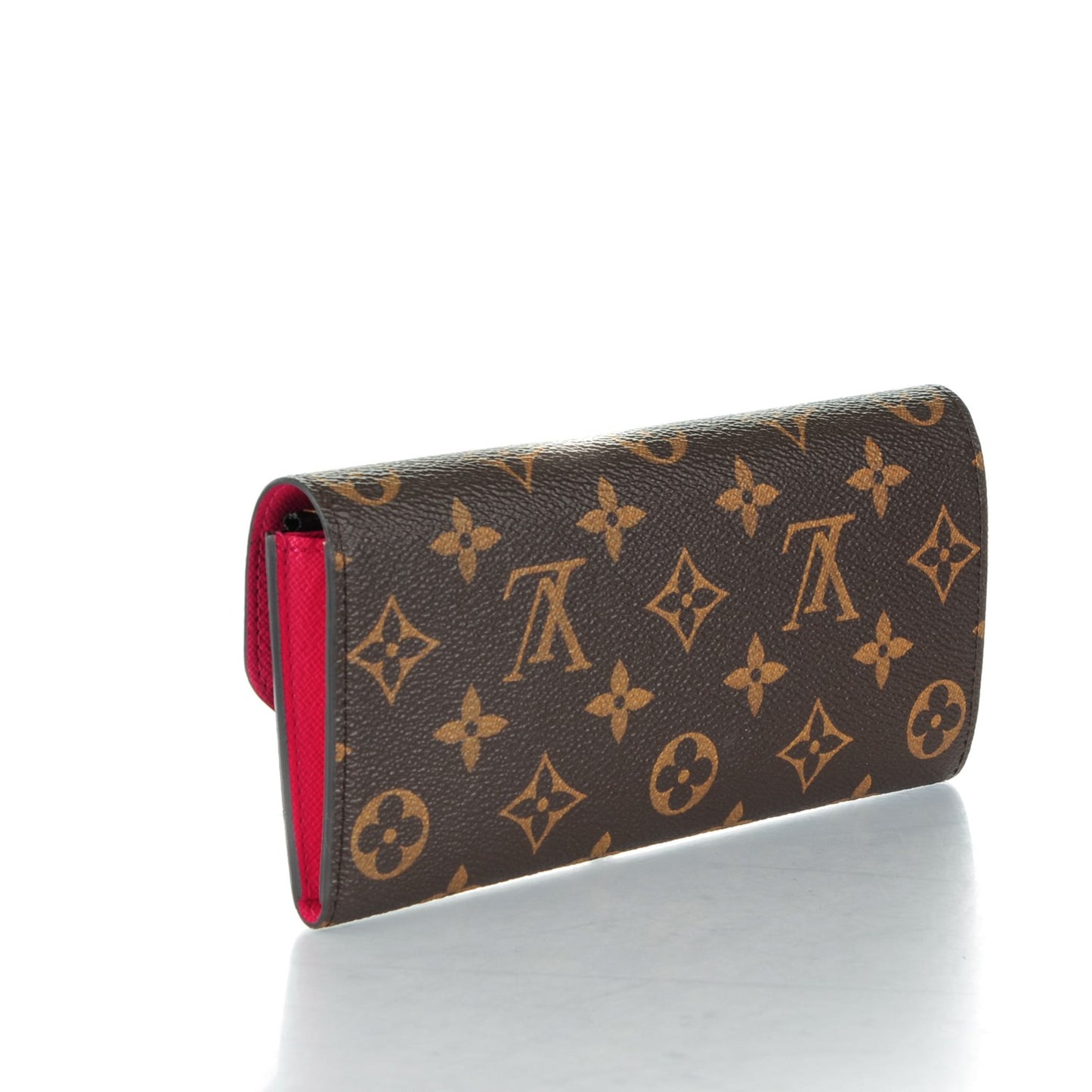 Monogram Emilie Wallet Hot Pink