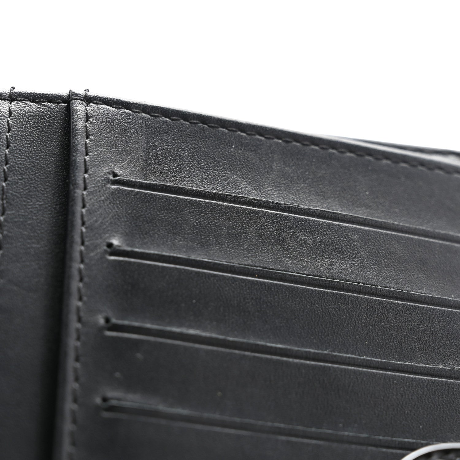 Chanel Patent Camellia Embossed Zipped Pocket Wallet Black 11 of 11