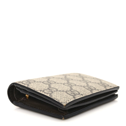 Gucci GG Supreme Monogram Card Case Beige 4 of 8