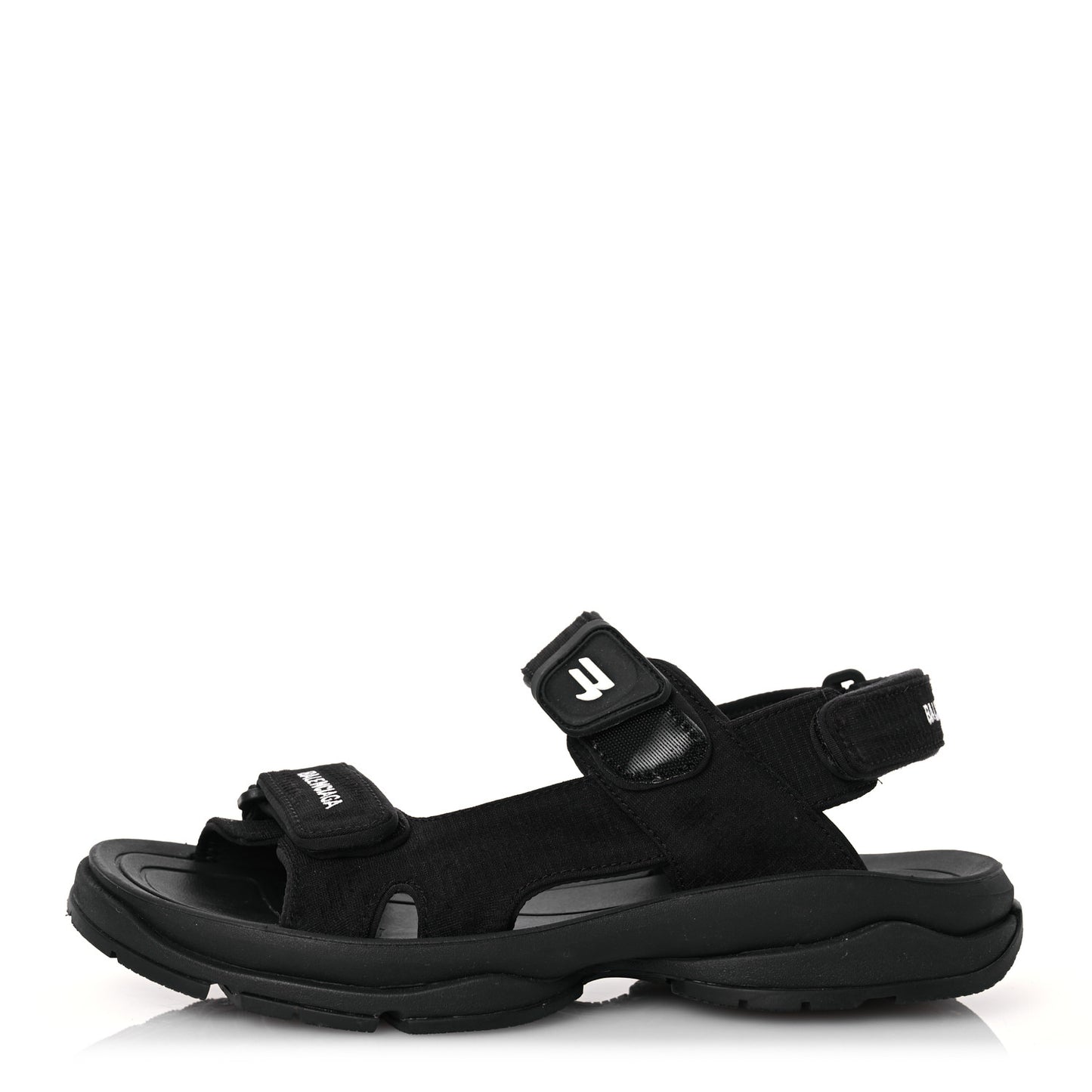Recycled Casual Nylon Womens Tourist Sandals 39 Black