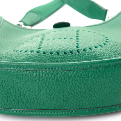 Hermes Taurillon Clemence Evelyne TPM Vert Vertigo 8 of 9