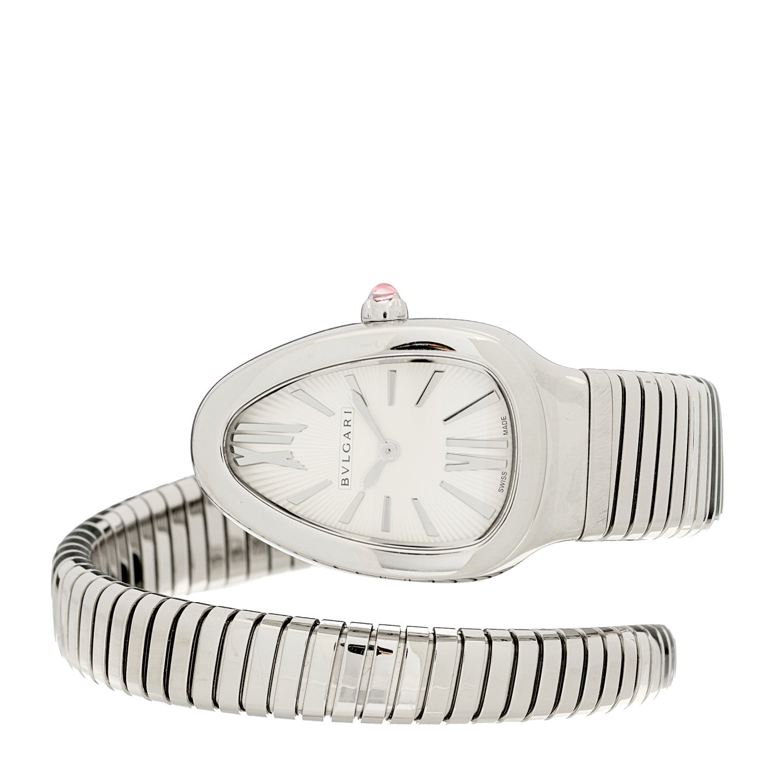 Bulgari Stainless Steel 35mm Serpenti Tubogas Quartz Watch 5 of 5
