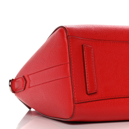 Givenchy Sugar Goatskin Mini Antigona Red 8 of 14