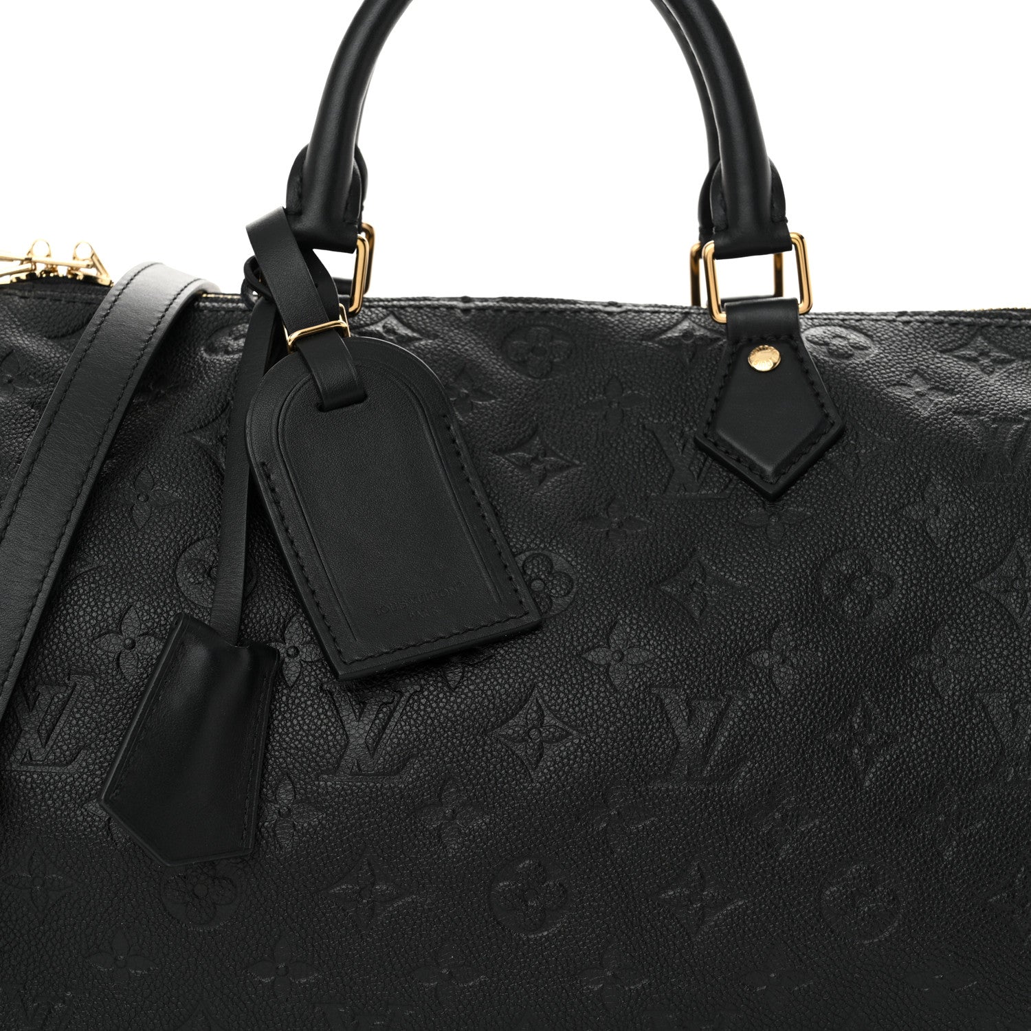 Louis Vuitton Empreinte Monogram Speedy Soft 30 Black 7 of 9