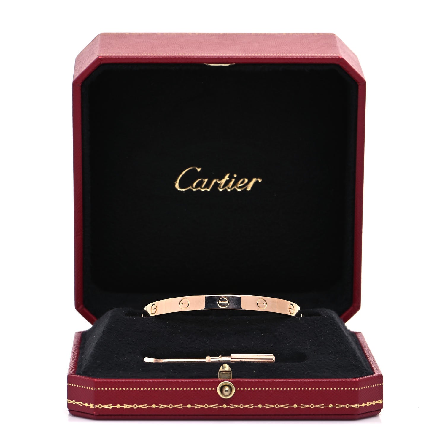 Cartier 18K Pink Gold LOVE Bracelet 18 6 of 6