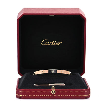 Cartier 18K Pink Gold LOVE Bracelet 18 6 of 6