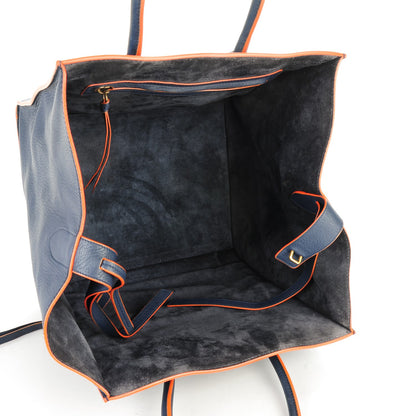 Celine Supple Calfskin Medium Phantom Luggage Midnight 5 of 8