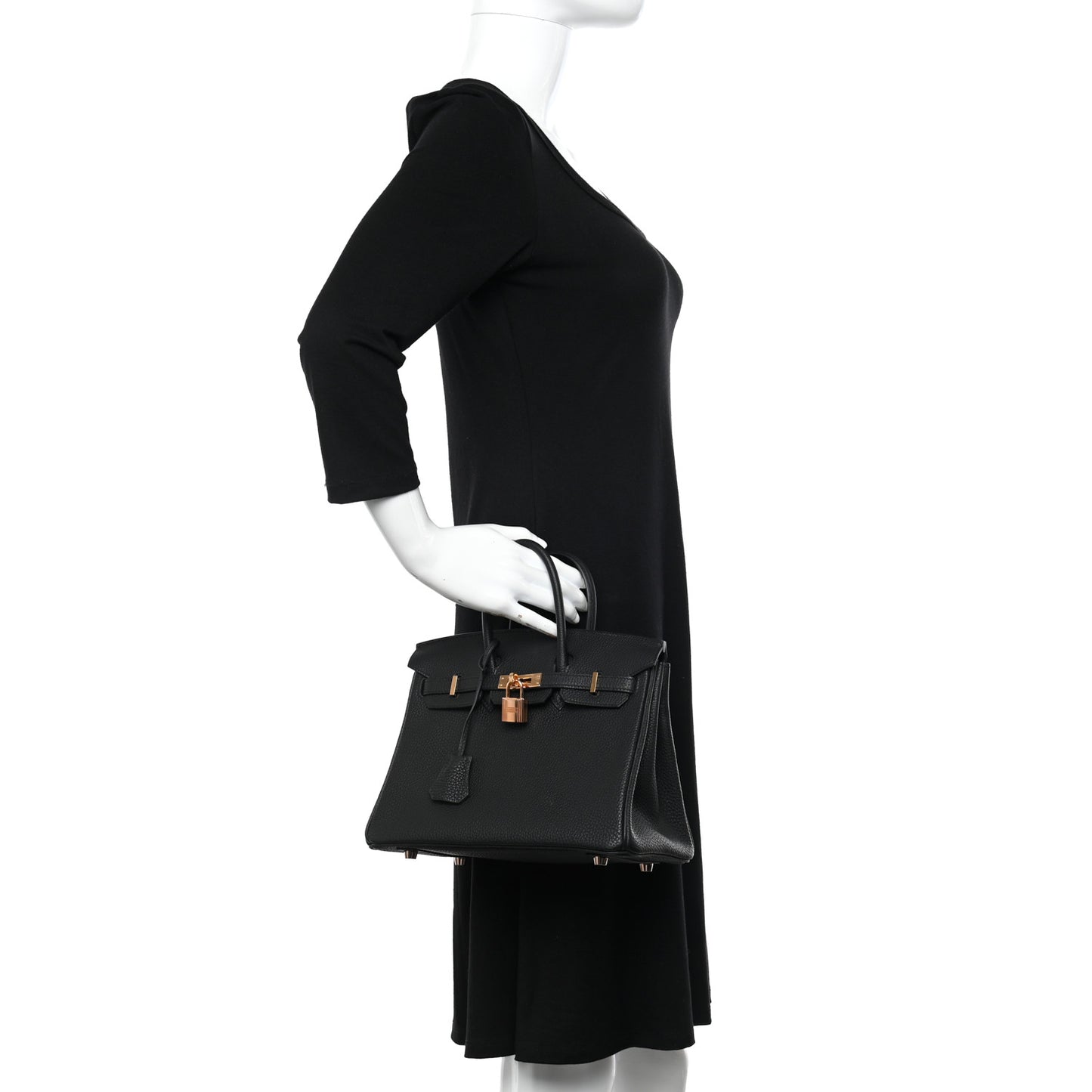 Togo Birkin 25 Black