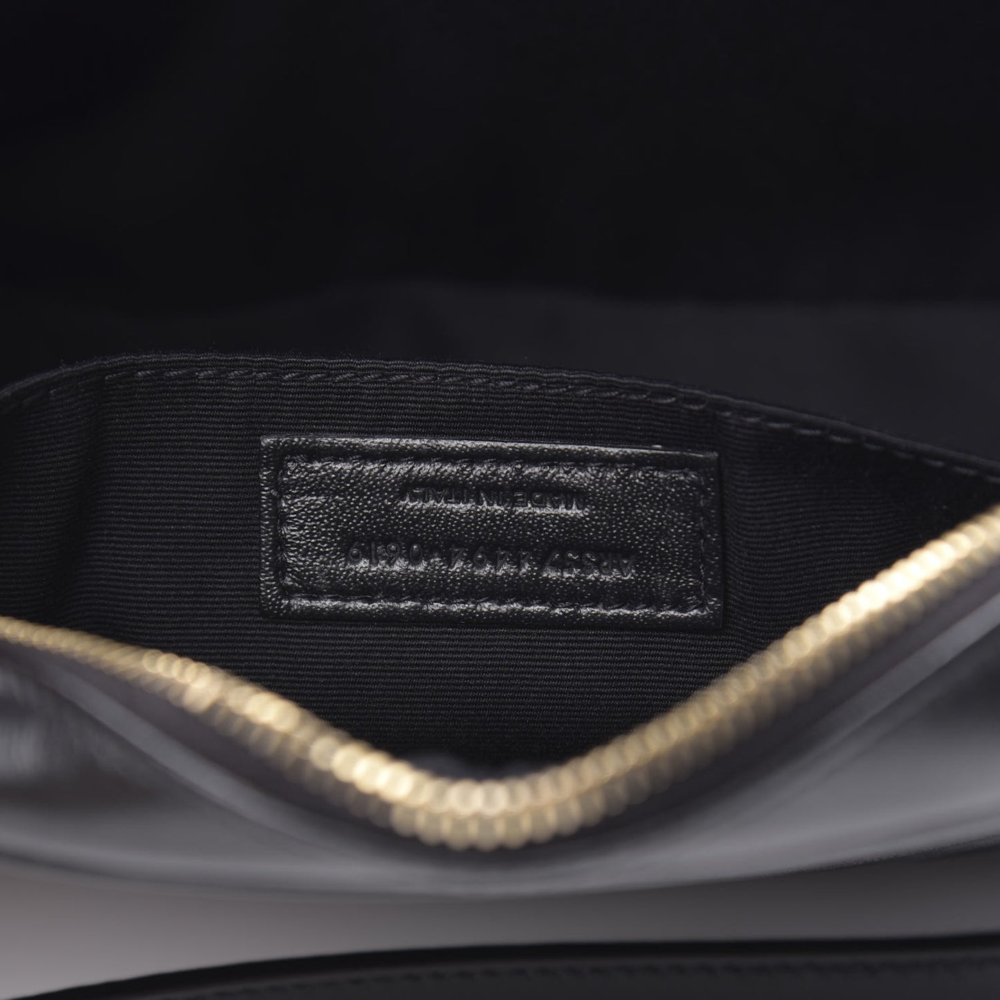 Calfskin Matelasse Monogram Lou Camera Bag Black