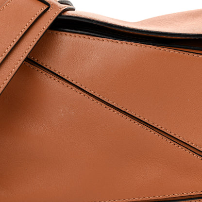 Loewe Calfskin Small Puzzle Bag Tan 8 of 17