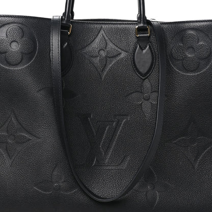 Louis Vuitton Empreinte Monogram Giant Onthego GM Black 6 of 8