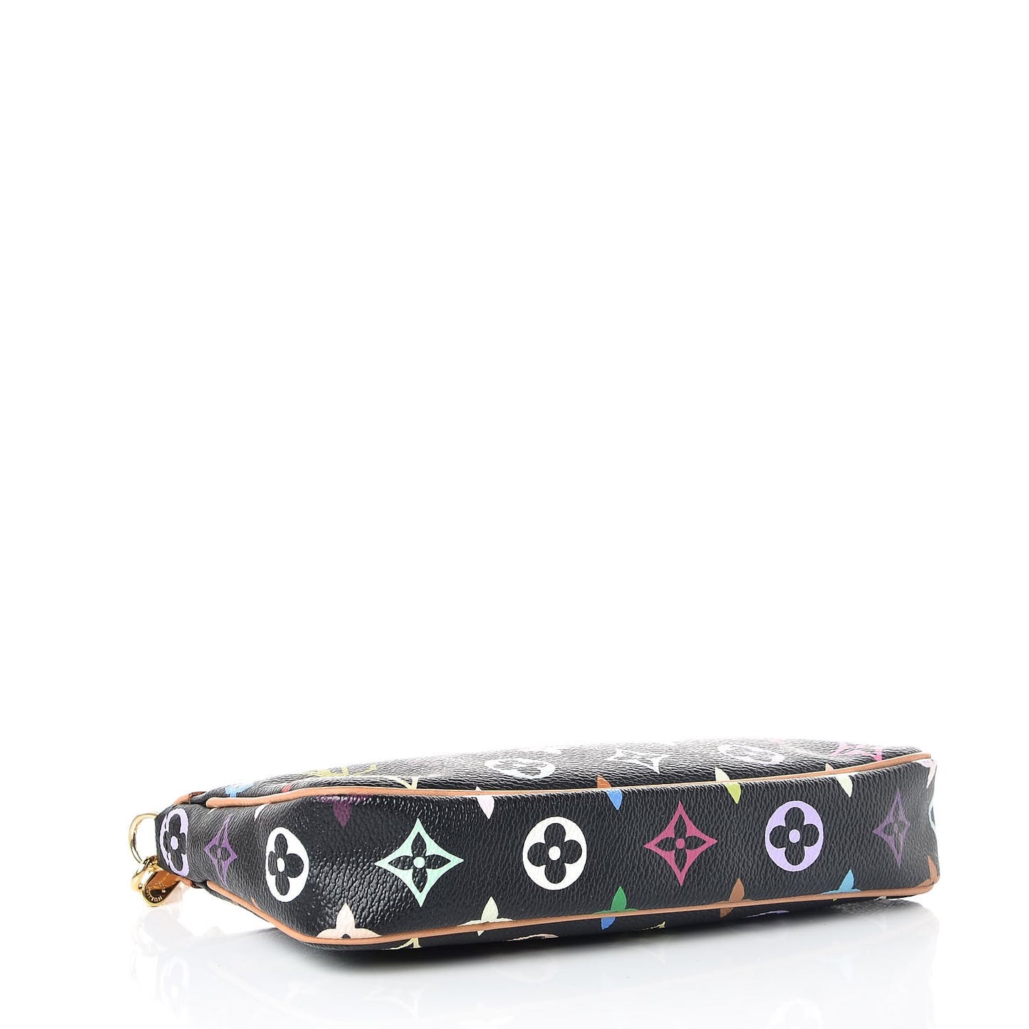 Monogram Multicolor Pochette Accessories Black