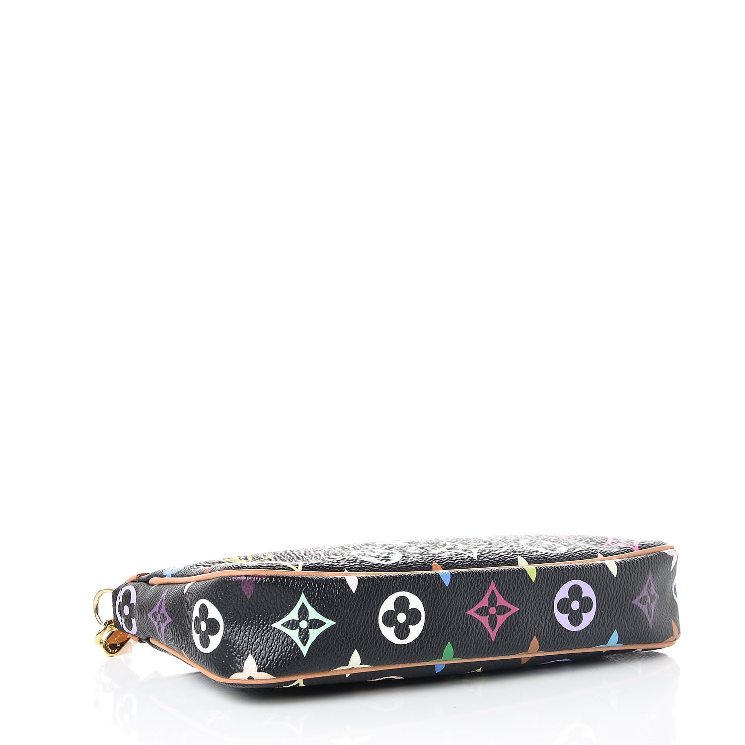 Louis Vuitton Monogram Multicolor Pochette Accessories Black 4 of 8