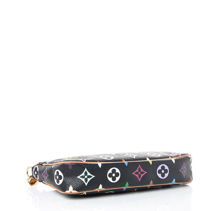 Louis Vuitton Monogram Multicolor Pochette Accessories Black 4 of 8