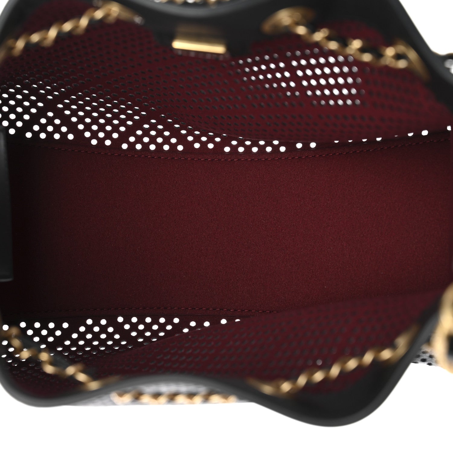 Chanel Perforated Calfskin Quilted Small Chanel 25 Handbag Black 5 of 11