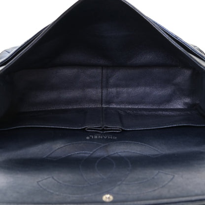 Chanel Metallic Aged Calfskin Quilted 2.55 Reissue 228 Flap Blue 8 of 8