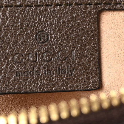 Gucci GG Supreme Monogram Web Medium Ophidia Boston Brown 7 of 10