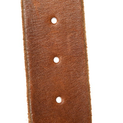 Gucci Faded Calfskin Double G 40mm Belt 95 38 Cuir 5 of 10