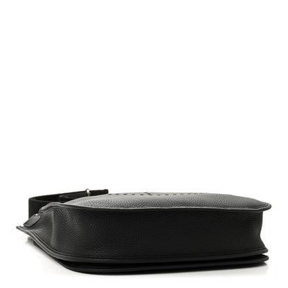Hermes Taurillon Clemence EVELYNE III PM Black 3 of 10