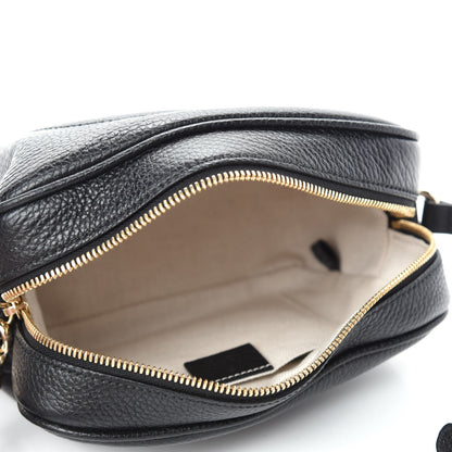 Gucci Pebbled Calfskin Small Soho Disco Bag Black 5 of 10