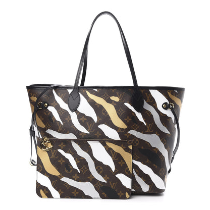 Louis Vuitton X LOL Monogram Neverfull MM Gold Silver 1 of 11