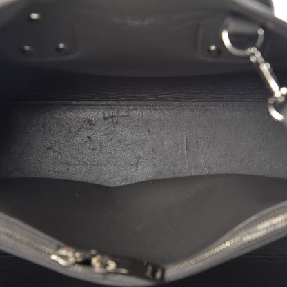 Saint Laurent Grained Calfskin Small Sac De Jour Fog 14 of 32