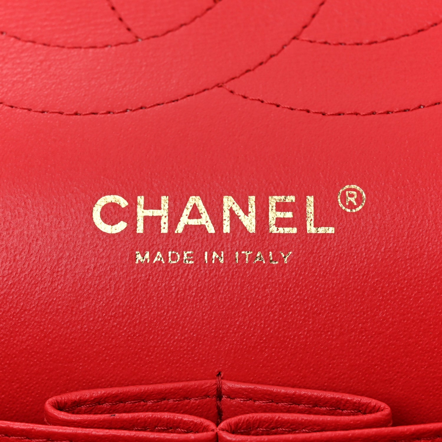 Chanel Caviar Quilted Jumbo Double Flap Red 6 of 11