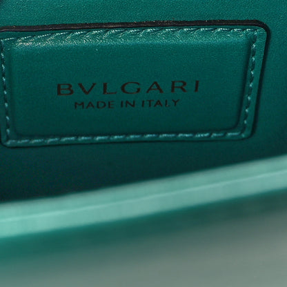 Bulgari Calfskin Serpenti Forever Crossbody Bag Emerald Green 7 of 10