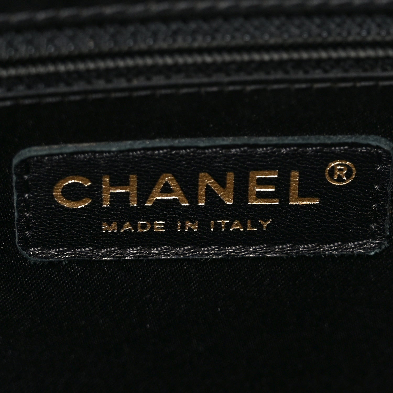 Chanel Caviar Quilted XL Grand Shopping Tote GST Black 6 of 12