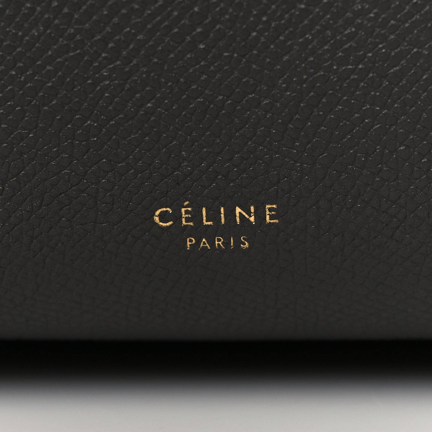 Grained Calfskin Mini Belt Bag Grey