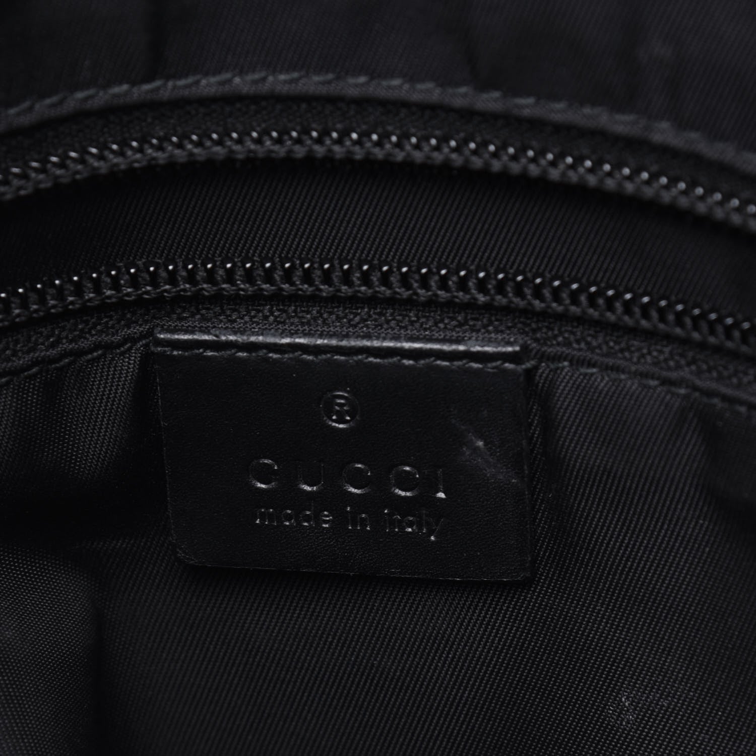 Gucci GG Supreme Monogram Web Messenger Bag Black 6 of 19