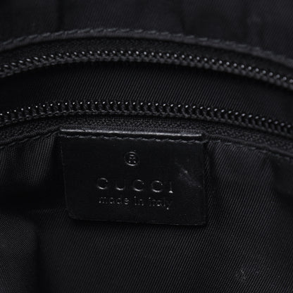 Gucci GG Supreme Monogram Web Messenger Bag Black 6 of 19